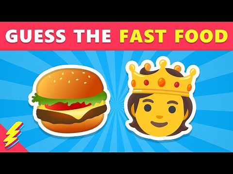 Guess The Fast Food Restaurant by Emoji | 🍔 Food Quiz