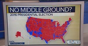 Election maps show "middle ground" communities are disappearing