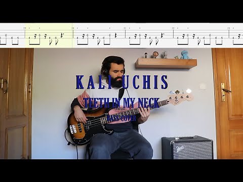 Kali Uchis - Teeth In My Neck [Bass Cover + Tabs]