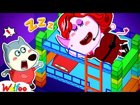 NEW| School Sleepover Adventure! Stranger Danger Safety Tips | Wolfoo Channel | Kids Cartoon