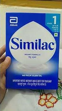 Similac Infant Formula stage 1 बेबी मिल्क पाउडर की महत्वपूर्ण जानकारी 0-6 months ? #pediatrics