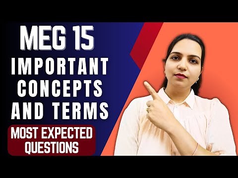 MEG 15 Comparative Literature | All Important Concepts, Terms & Expected Questions | IGNOU Exam