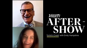 ‘Schitt’s Creek’ Star Emily Hampshire Talks the Series Finale on the Variety After-Show