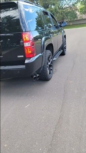 Tuned Tahoe with speed engineering and corsa exhaust