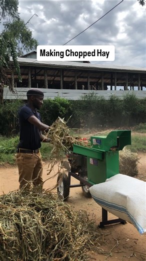 Try Chopped hay for your animals for easy metabolism. 256789058152 | KIMD Int'l Group Of Companies