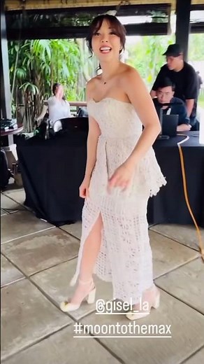 GISEL ANASTASYA ANGGUN DAN SEXY SAAT RESEPSI LUNA MAYA DAN MAXIME
