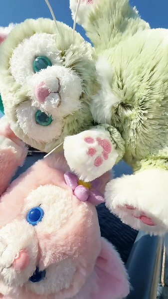2週連続でディズニー💕 今回はリーナベル&ジェラトーニで行ってきました🐾 #ぬいぐるみ振り向き界隈 #ディズニーシー #リーナベル #ジェラトーニ #CapCut
