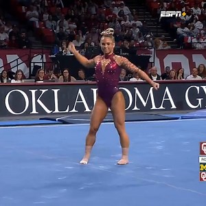 137K views · 1.7K reactions | This Taylor Swift floor routine from Ragan Smith 朗 Oklahoma Women's Gymnastics | SportsCenter | Facebook