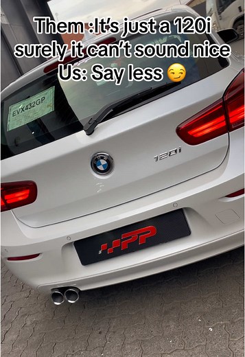 BMW 120i Power Pipes Sound Test