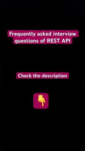 Top 20 frequently asked interview questions on REST API