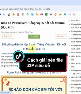 Hướng dẫn giải nén file ZIP siêu dễ dàng