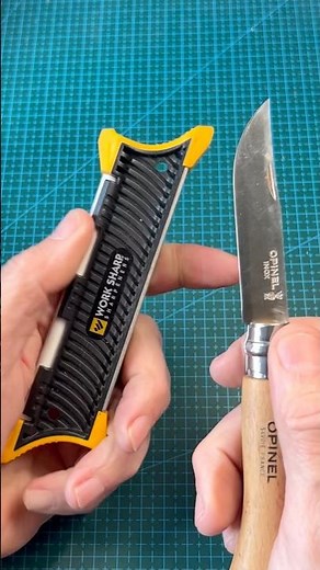 👀Is Your Opinel Dull? Fix It with This Work Sharp Sharpener🔪