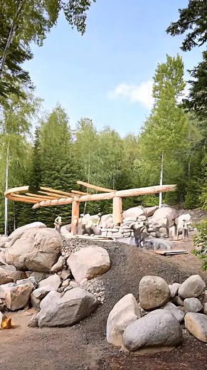 Amazing 😍 | Beautiful Log House