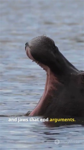 Elephant vs Hippo The Fight Nobody Talks About 🐘🦛