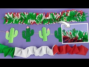 3 affordable paper garlands for patriotic celebrations