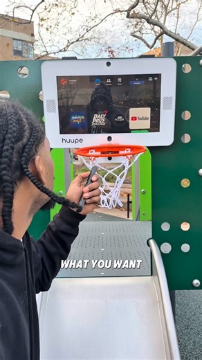 Larry Moreno on Instagram: "There's No Mini Hoop Like @huupeofficial 🔥🔥🔥🔥 #minihoop #trickshots #viral #explore #ballislife #huupe"