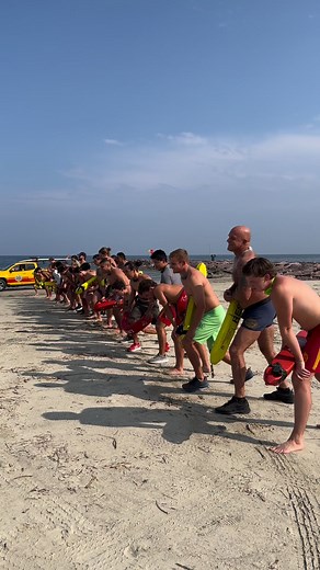 It’s safe to say Galveston Island Beach Patrol is ready for the summer beach season! The beach patrol team competed against each other in the 2023 Night Swim from the 37th lifeguard tower all the way to Stewart Beach. #LoveGalveston #BeachSafetyWeek | Galveston Island