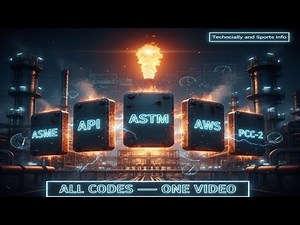 All Major Engineering Codes Explained — ASME, API, ASTM, AWS, PCC-2