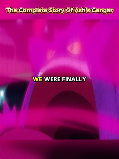 The Complete Story Of Ash's Gengar #pokemon #anime