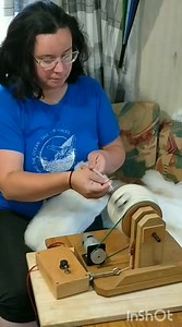 48K views · 1.2K reactions | Finally spinning and skeining yarn after carding. Next step will be dyeing and knitting. #wool #art #craft #creative #diy #homemade #handmade #yarn #sheep #farm #farming | Welsh cottage by Zina | Facebook