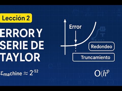 🧮 Lección 2: Error y Serie de Taylor