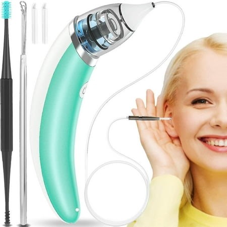 Ear Vacuum Ear Wax Vacuum Suction, Electric Ear Wax Sucker Removal Cleaner With 5 Level Suction Power, Ear Cleaning Kit Usb Rechargeable Includes Ear - Walmart.ca
