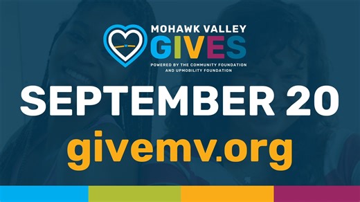 Let’s show EVERYONE that Mohawk Valley Gives on September 20, 2024! | The Community Foundation