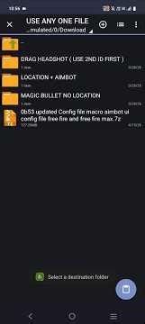 how to apply free fire config file and how to apply free fire mod menu hack #ffhack #shorts #ffconf
