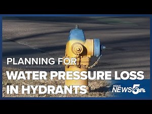 Planning for water pressure loss in fire hydrants includes ways to counter the issue