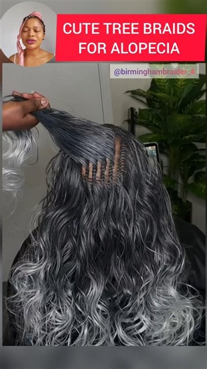 Alopecia Got Nothing on This Cute Tree Braids Hairstyle - Fishbone Braids