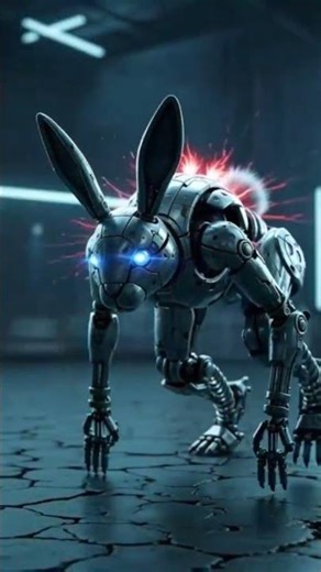 🔥 Cat vs Robot Rabbit ⚔️ Epic Battle for Survival | Who Will Win? 🐱🤖 #shorts #action #reels