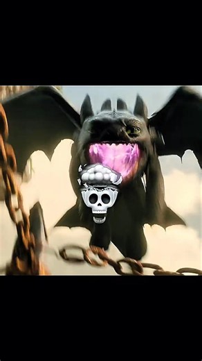 Toothless saves hiccup! #howtotrainyourdragon #movie