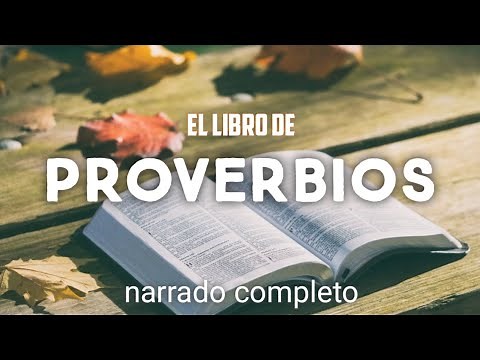 el libro de PROVERBIOS ( AUDIOLIBRO ) narrado completo