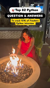 💬Comment “Python” for Interview Q&A pdf! Python Interview Code Cheatsheet - a quick-reference guide for the most commonly asked coding patterns. What it covers 🔹String manipulation problems 🔹List, set, and dictionary tricks 🔹 Loops vs comprehensions on (to create a list in single 🔹Lambda, map, filter, reduce 🔹Basic logic patterns interviewers expect you to know #PythonInterview #PythonQnA #TechCareers #CodingJobs [Python interview questions, Python interview answers, Python coding intervie