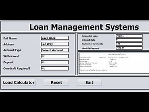 How to Create Loan Management Systems in Java NetBeans - Full Tutorial