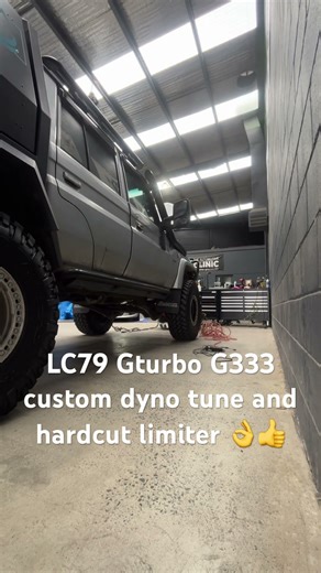 Toyota LC79 custom dyno tune with Gturbo G333 ✅
