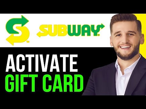 HOW TO ACTIVATE SUBWAY GIFT CARD ON THE APP 2025!(FULL GUIDE)