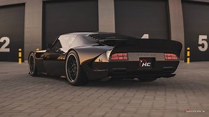 This Modified 1970 Pontiac Firebird Formula 400 Restomod Render Keeps A Legend Alive