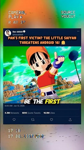 Pan’s First Victim? The Little Saiyan Threatens Android 16! 👧 #sparkingzero #crashout #knockout