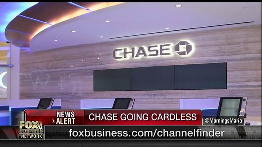 Chase ATMs go cardless