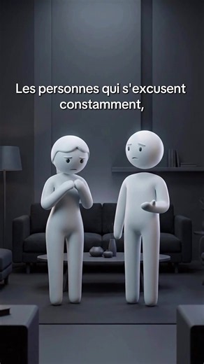La réponse de soumission : pourquoi s’excuser tout le temps