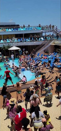 Fun at the Pool deck Party on Carnival Celebration Cruise | Carnival Cruise Lines