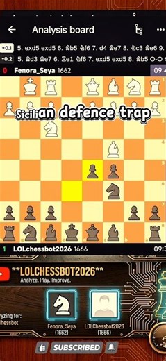 How to CRUSH with Sicilian in 10 Moves! ♟️💥
