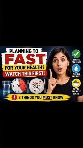 Planning to fast ..Know this fasting tips before you start your fasting