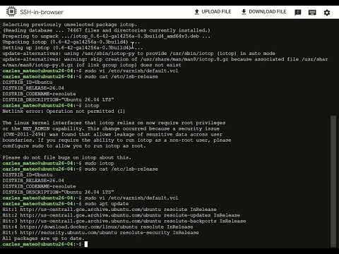 Ubuntu 26.04 sudo problem in Google Compute Engine I'm sorry user. I'm afraid I can't do that