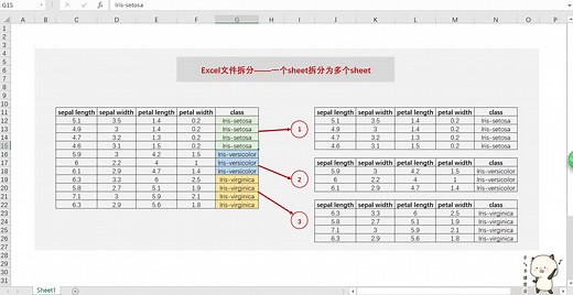 Python数据分析之一分钟完成按照某一列将Excel数据由一个sheet拆分为多个sheet（使用pandas超简单）