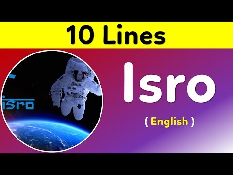 10 Lines about ISRO in English | Indian Space Research Organization information