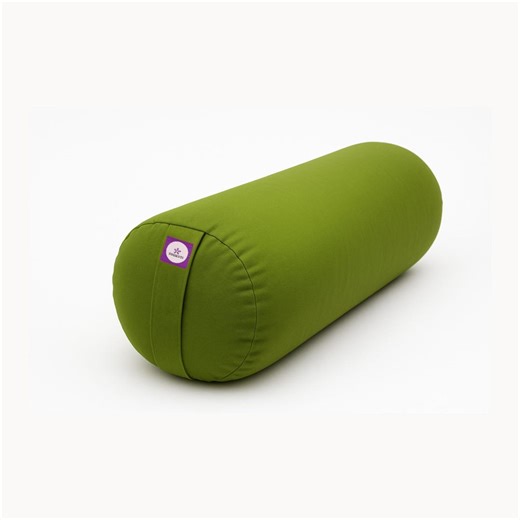 Cotton Yoga Bolster Round Cushion for Restorative Yoga, Meditation Pillow, & Iyengar Yoga Support | Firm Round Bolster Pillow - Etsy