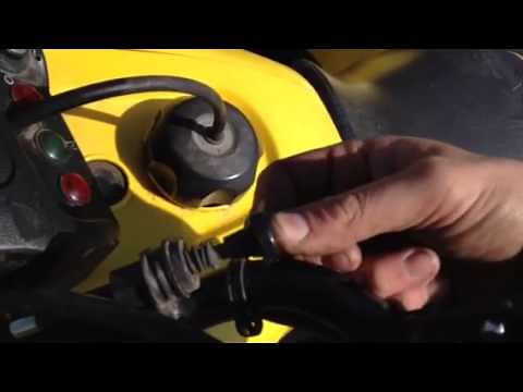 Honda Rancher Choke Wont Stay Out (Pipeo)