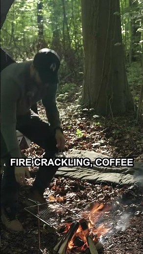 This Teardrop Camper Turns Woods Into a 5-Star Setup 🔥 #outdoors #survival #camping #bushcraft